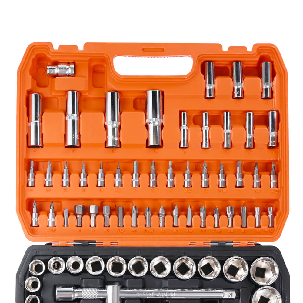 ชุดบ็อกซ์ InnTech รุ่น WKT-94PCS 1/4 , 1/2 นิ้ว แพ็ก 94 ชิ้น